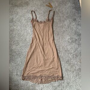 SKIMS "Fits Everybody Lace Slip Dress"